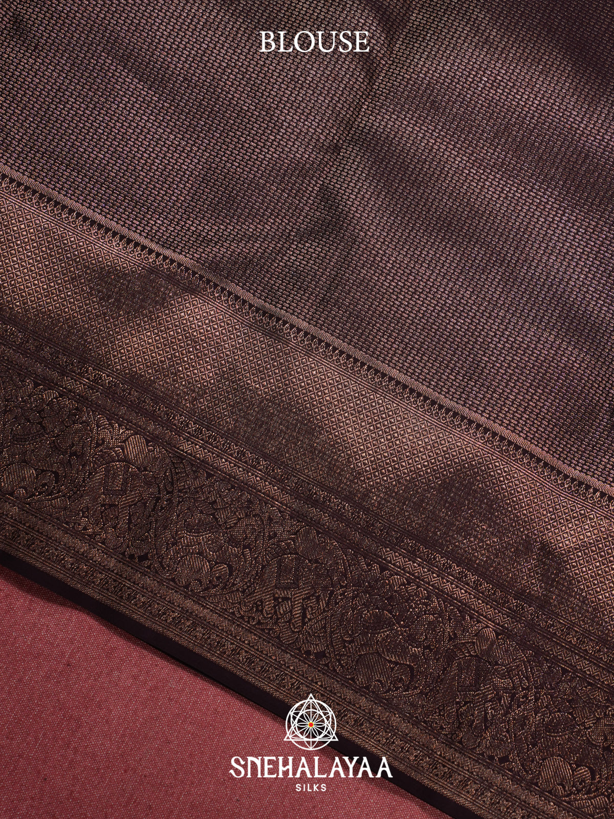 Orange Kanjivaram Silk Saree