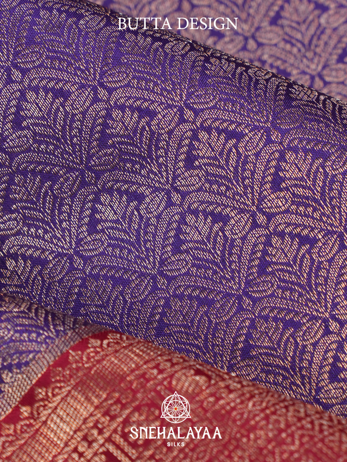 Purple Kanjivaram Silk Saree