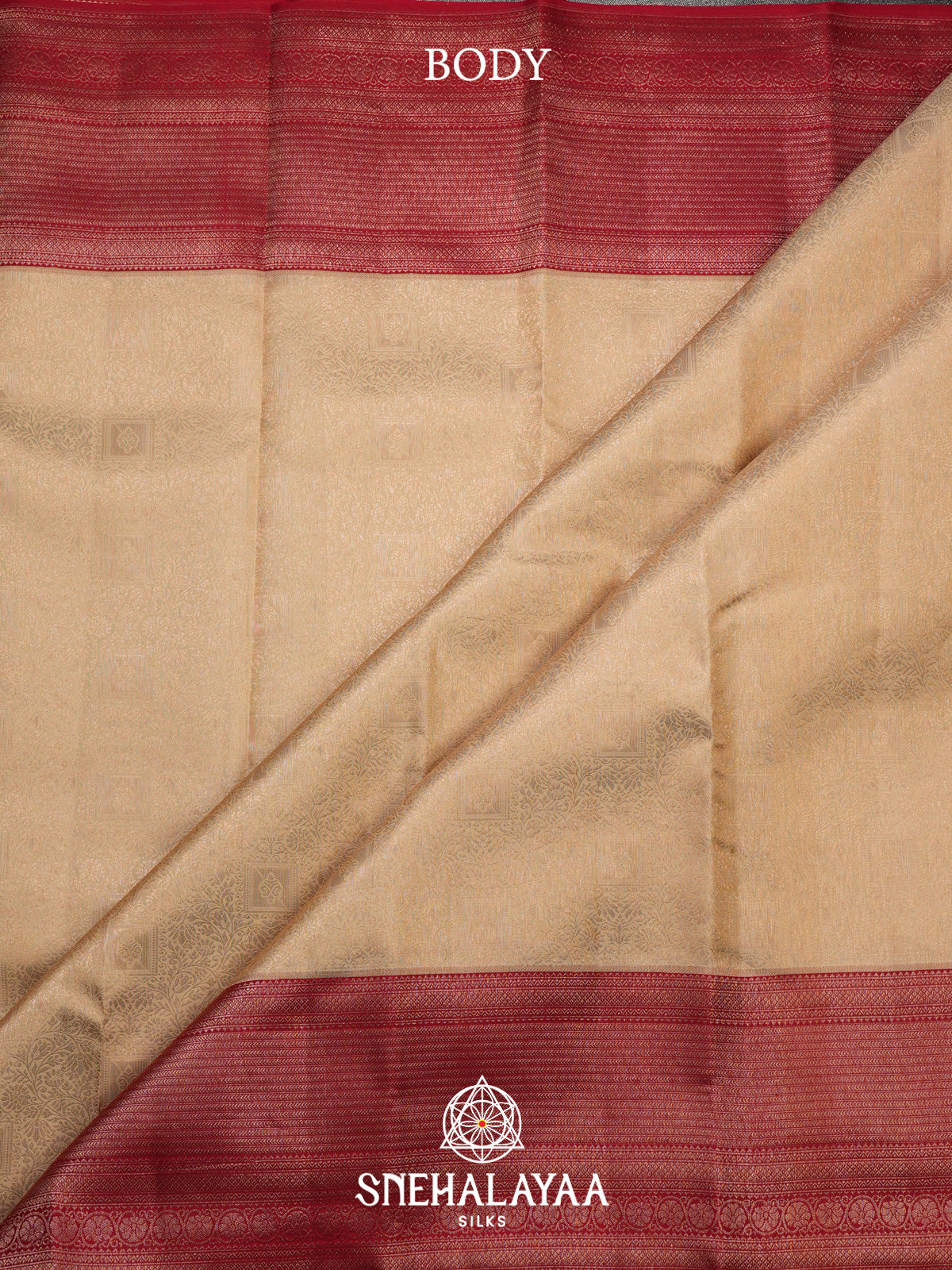 Pale Yellow Kanjivaram Silk Saree
