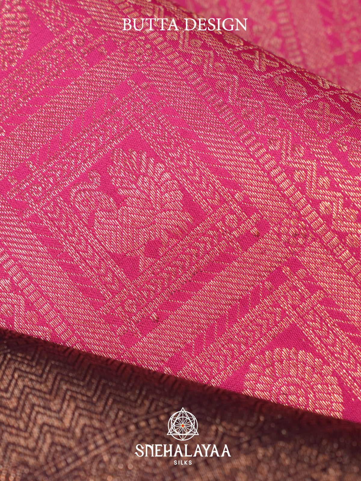 Pink Kanjivaram Silk Saree