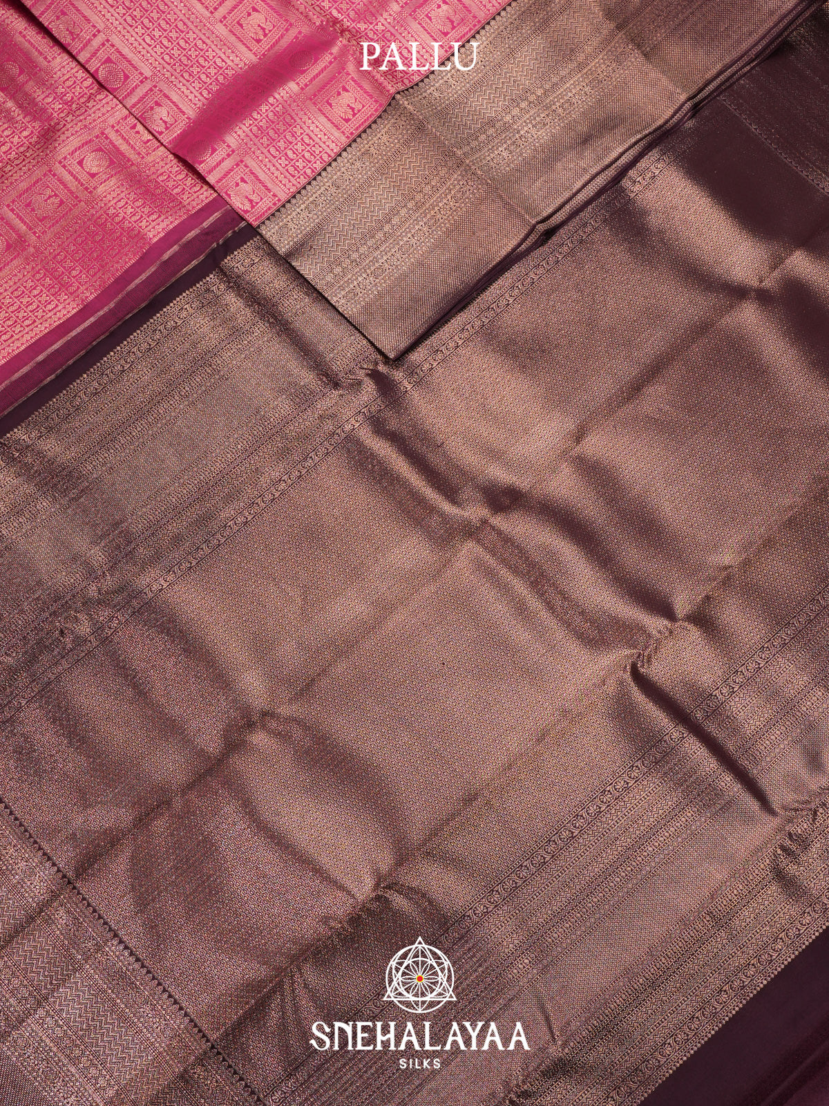 Pink Kanjivaram Silk Saree