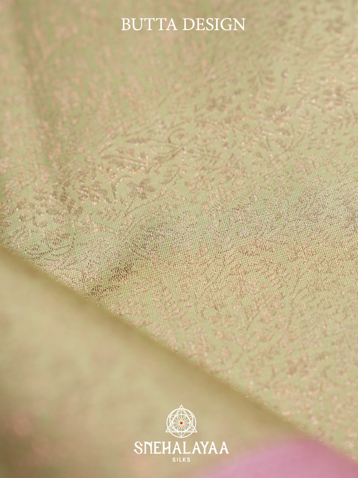 Pale Yellow Kanjivaram Silk Saree