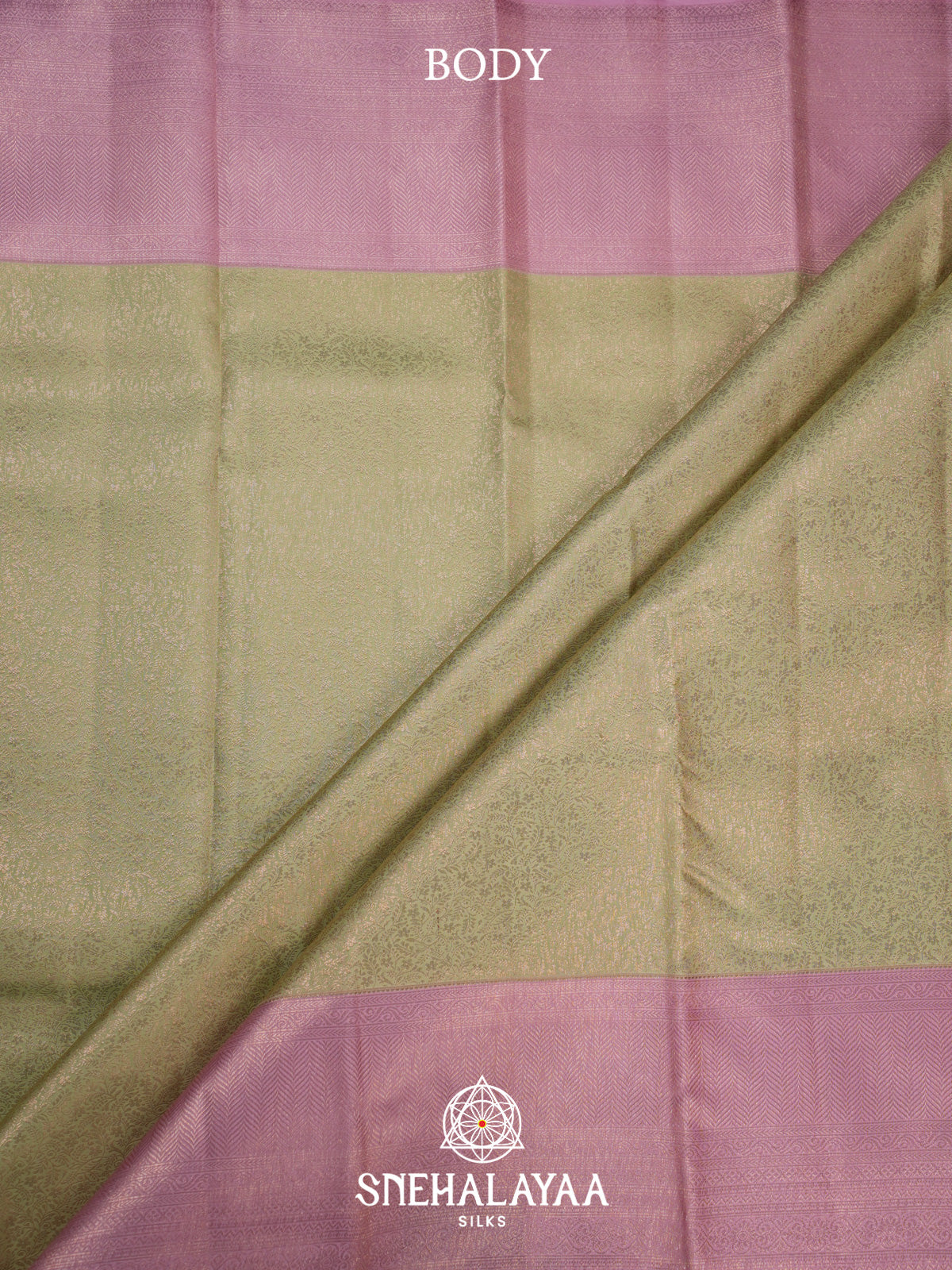 Pale Yellow Kanjivaram Silk Saree