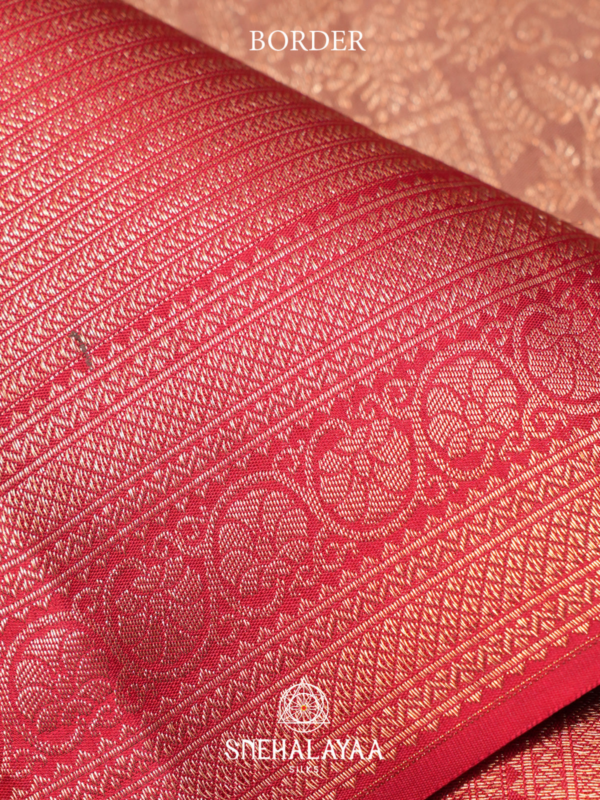 Brown Kanjivaram Silk Saree