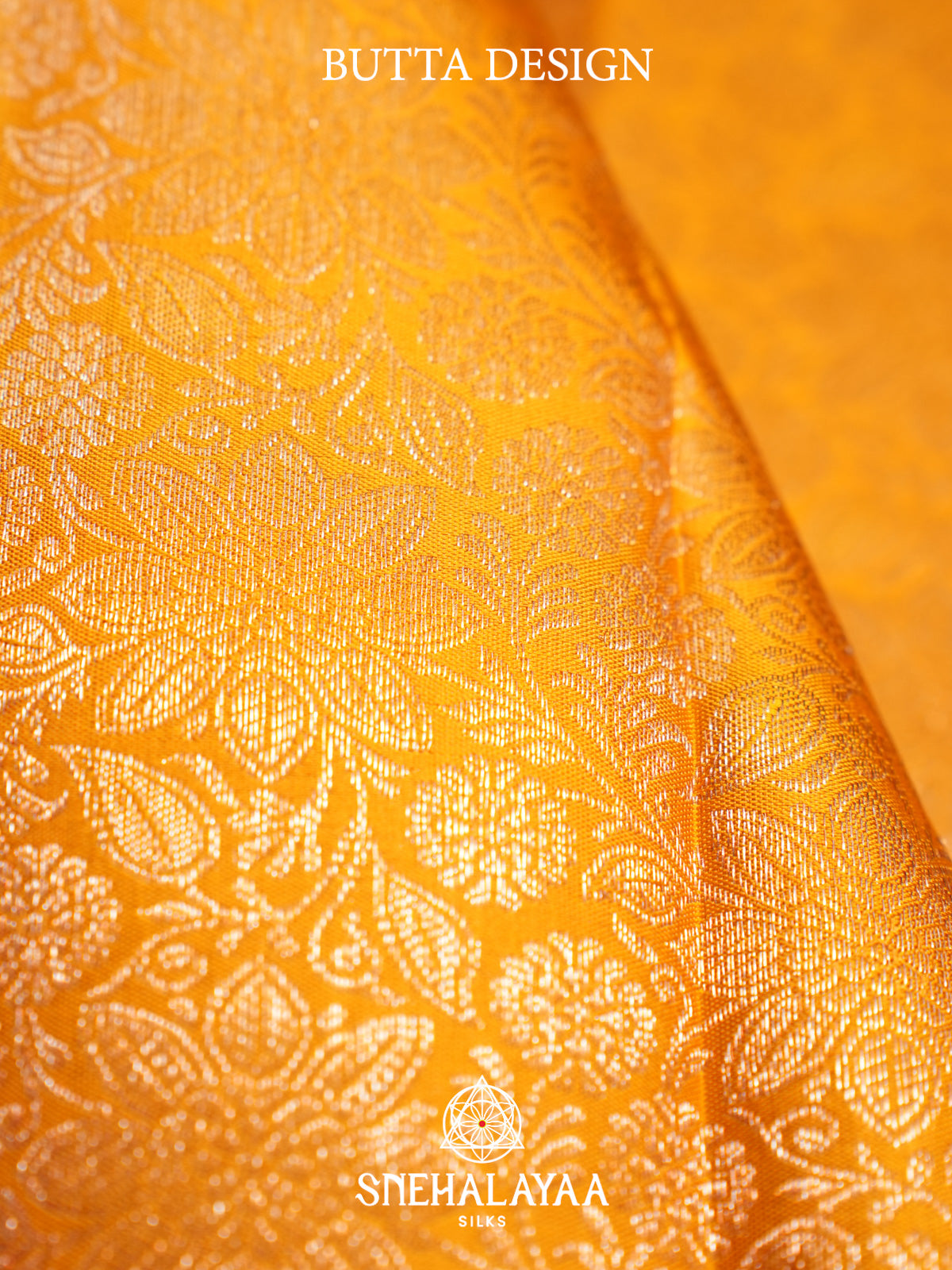 Yellow Kanjivaram Silk Saree