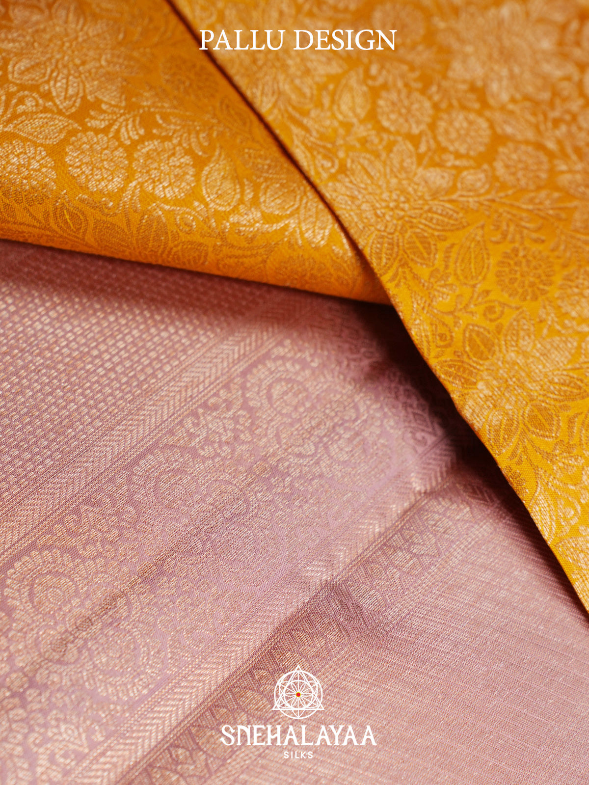 Yellow Kanjivaram Silk Saree