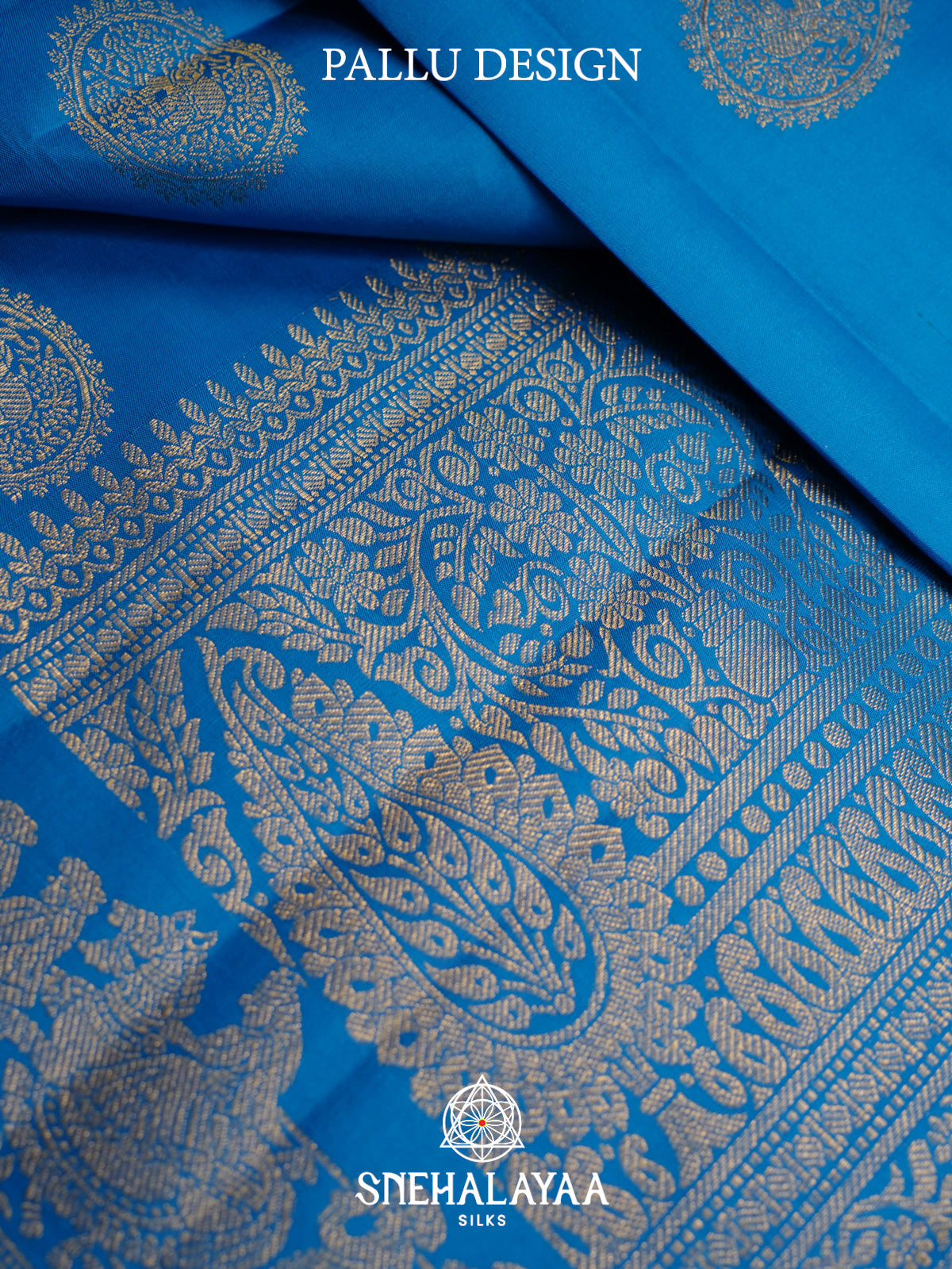 Blue Kanjivaram Silk Saree
