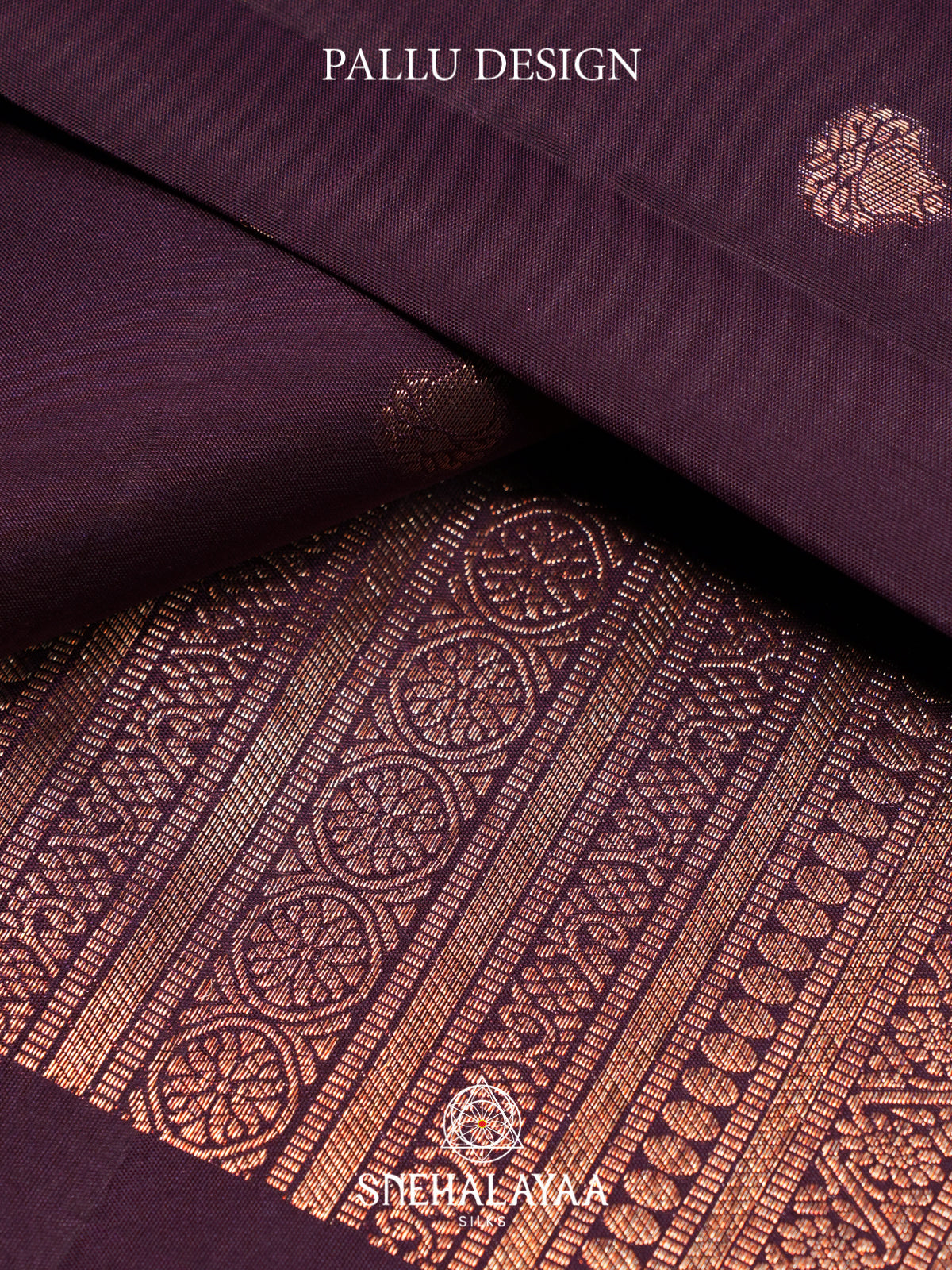 Coffee Brown Kanjivaram Silk Saree