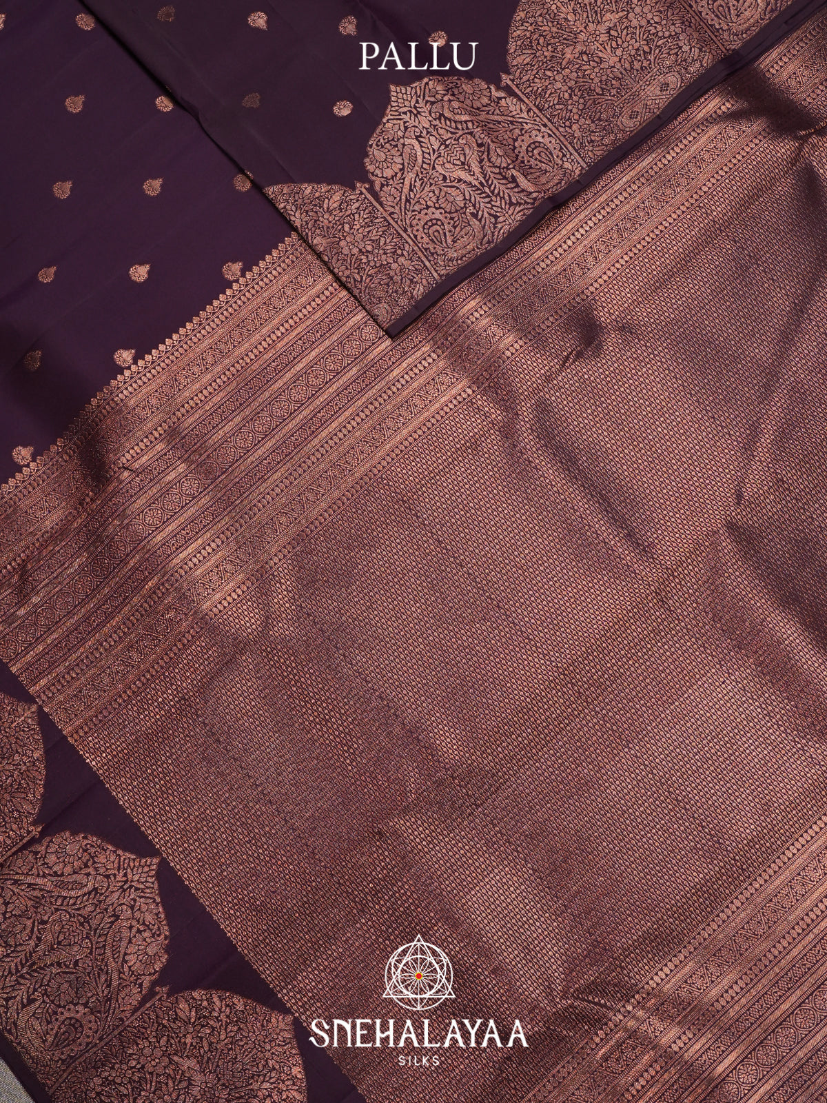 Coffee Brown Kanjivaram Silk Saree