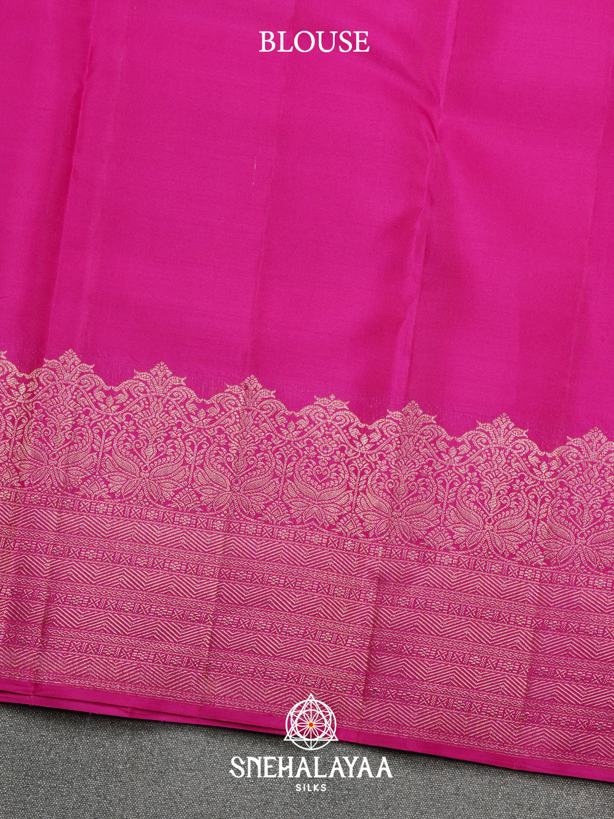 Pink Kanjivaram Silk Saree