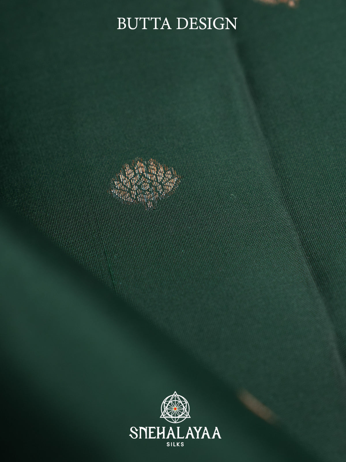 Forest Green Kanjivaram Silk Saree
