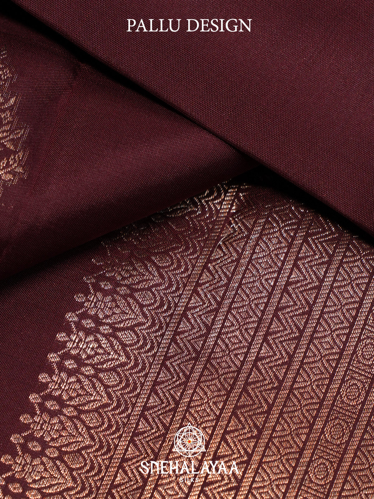 Coffee Brown Kanjivaram Silk Saree