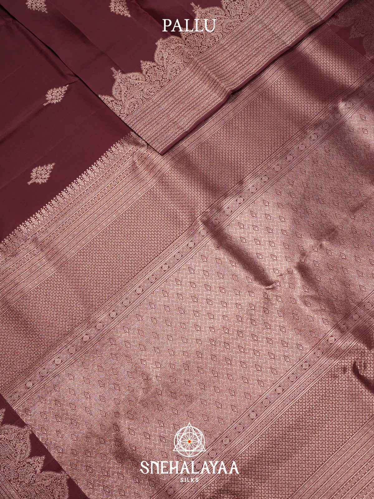Coffee Brown Kanjivaram Silk Saree
