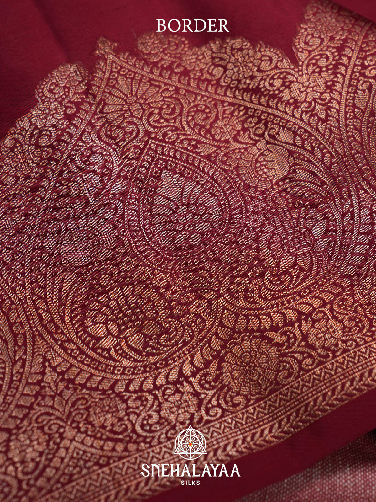 Maroon Kanjivaram Silk Saree