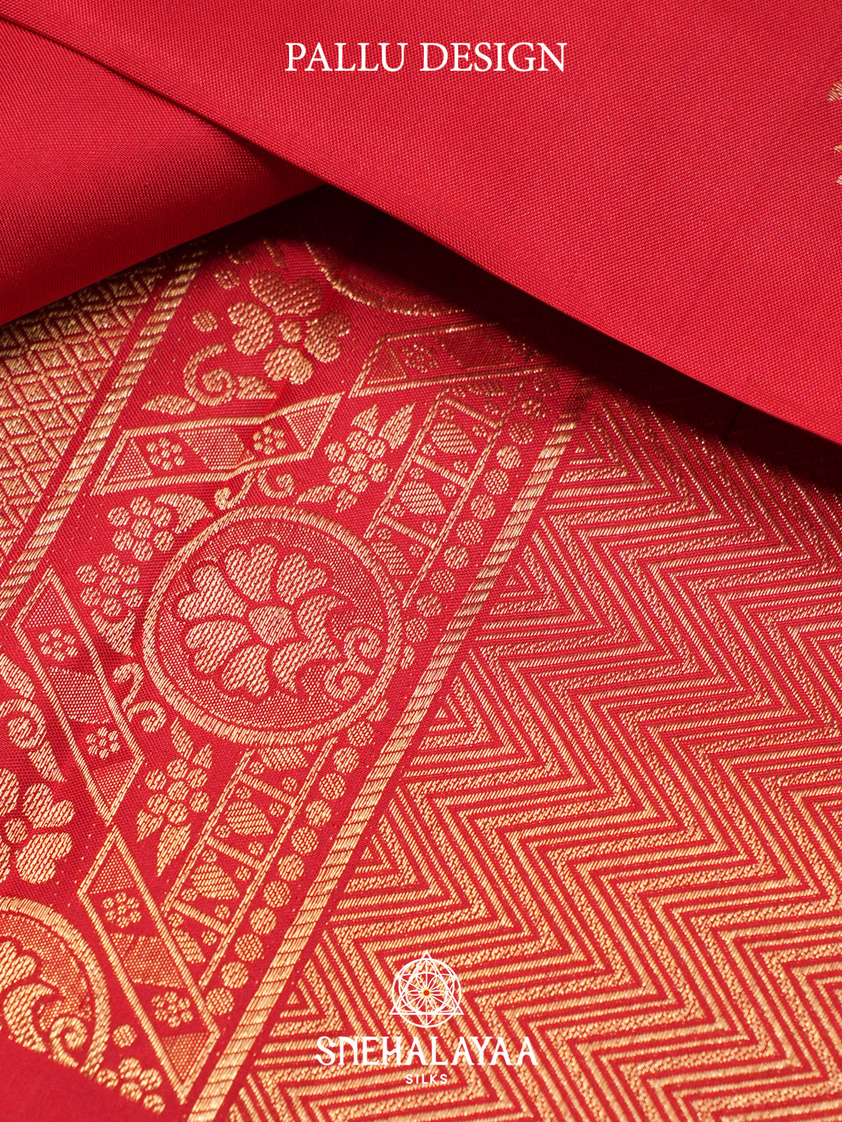 Red Kanjivaram Silk Saree