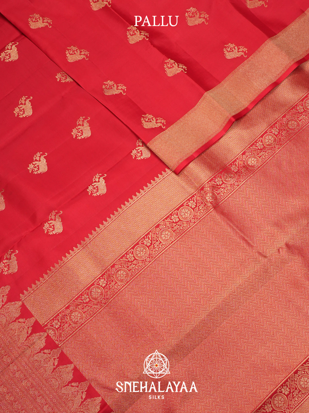 Red Kanjivaram Silk Saree