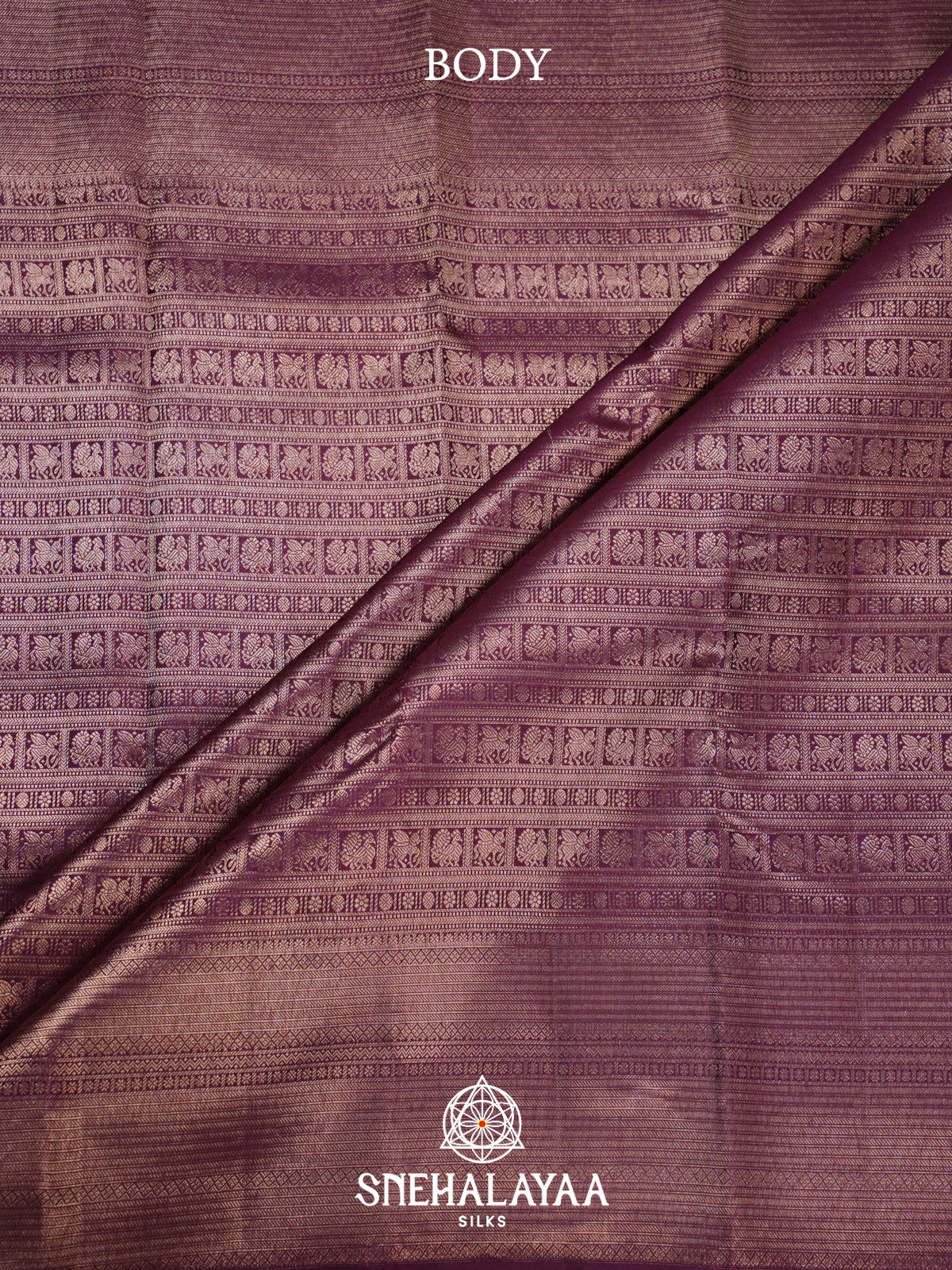 Magenta Kanjivaram Silk Saree