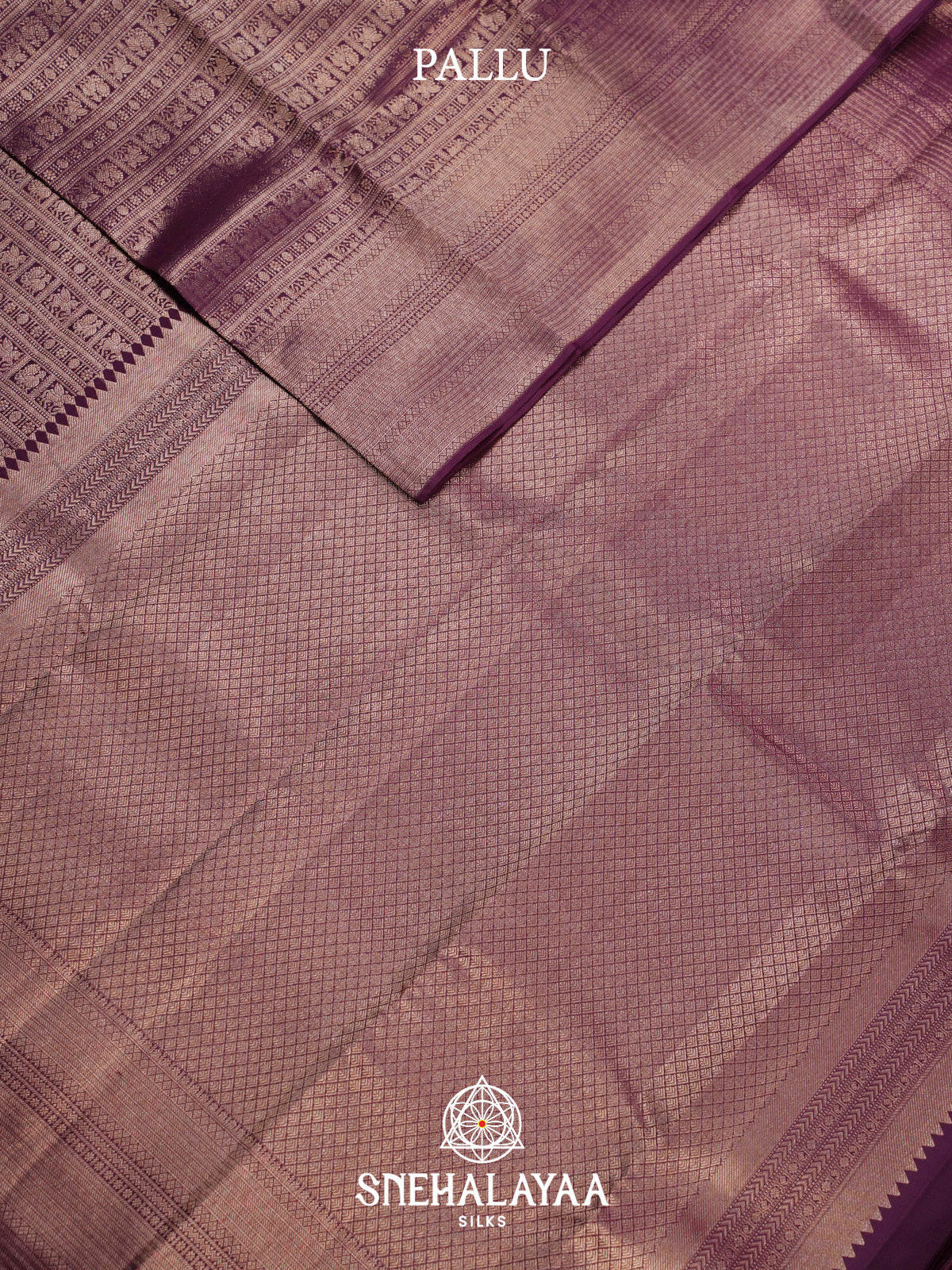 Magenta Kanjivaram Silk Saree