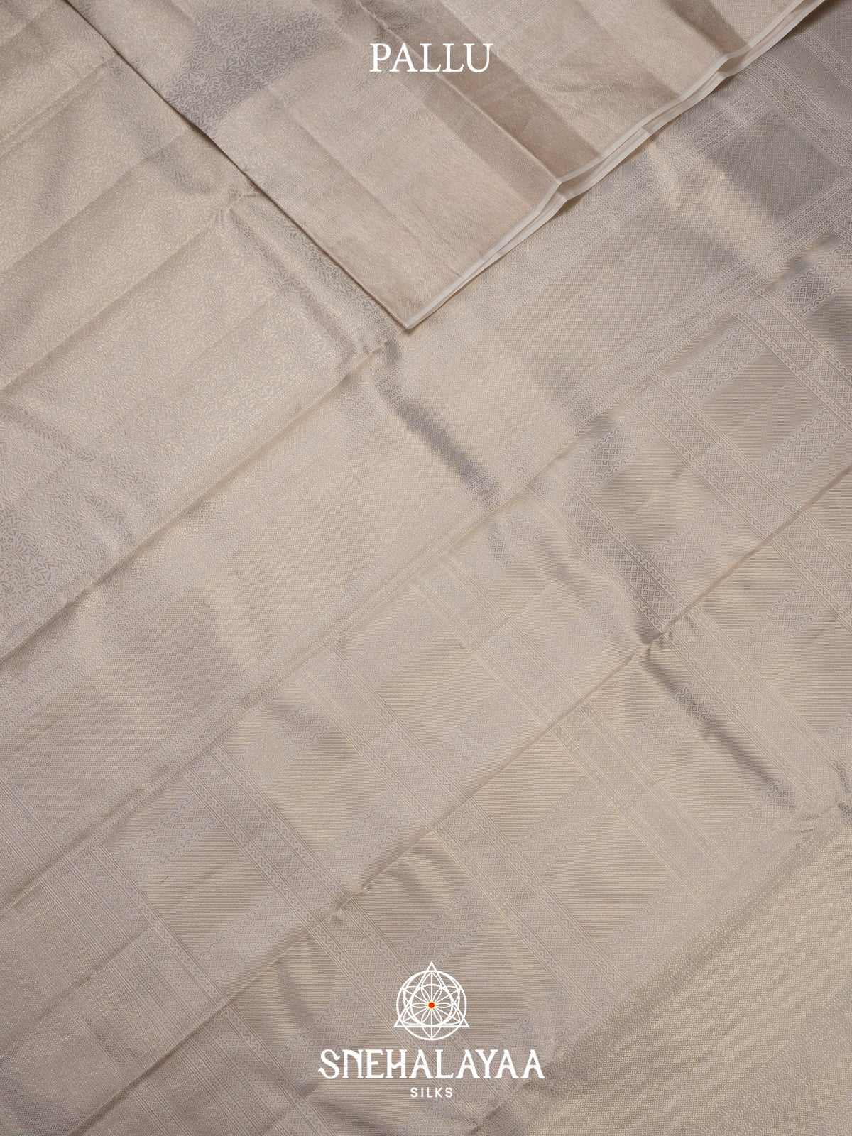 White Kanjivaram Silk Saree