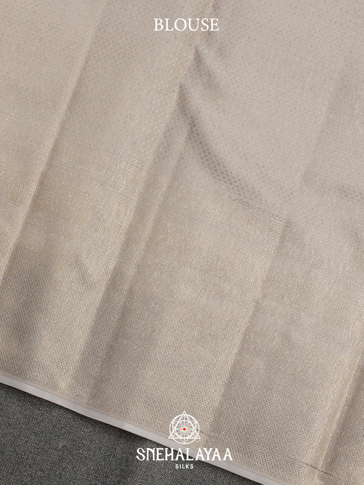 White Kanjivaram Silk Saree