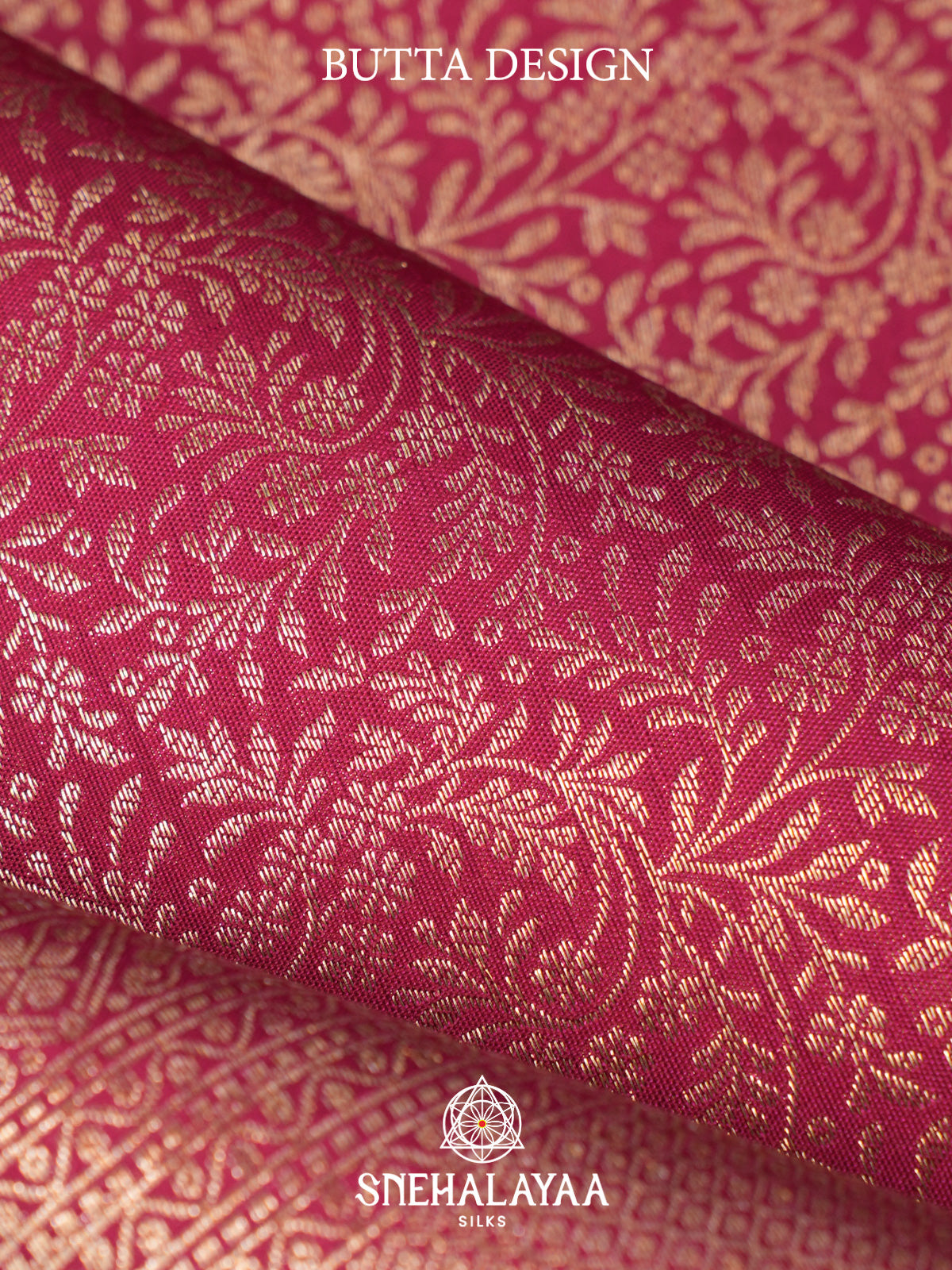 Ruby Red Kanjivaram Silk Saree