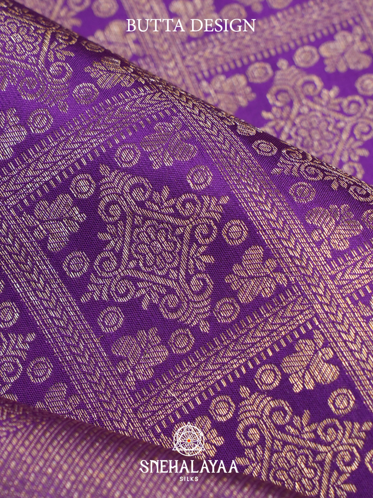 Purple Kanjivaram Silk Saree