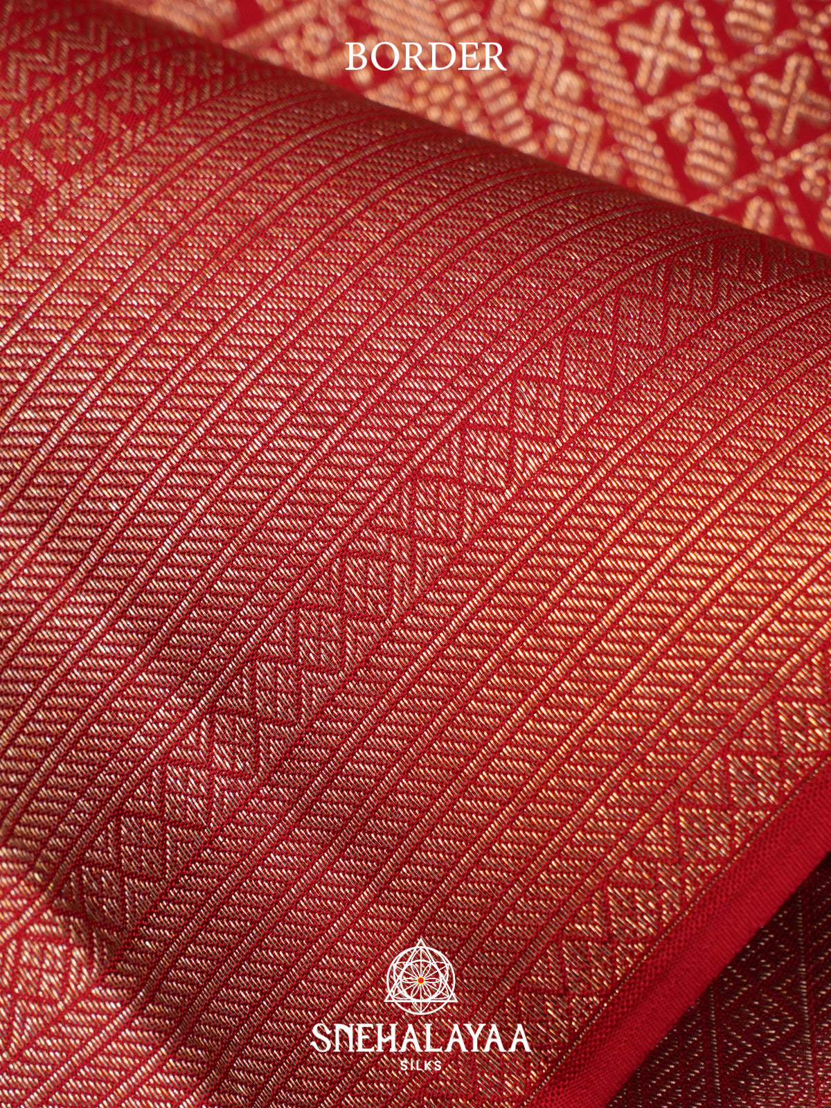 Orange Kanjivaram Silk Saree