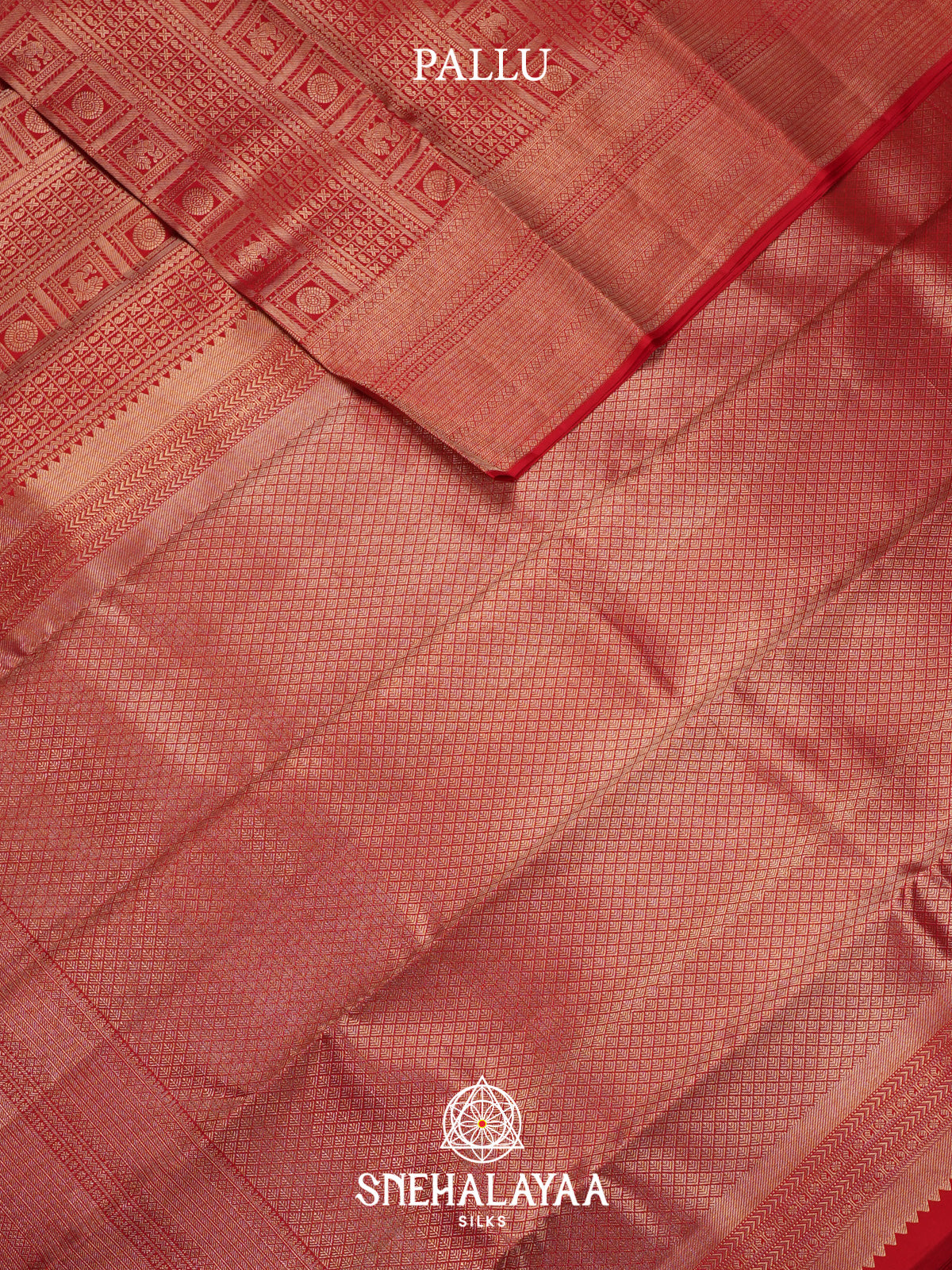 Orange Kanjivaram Silk Saree