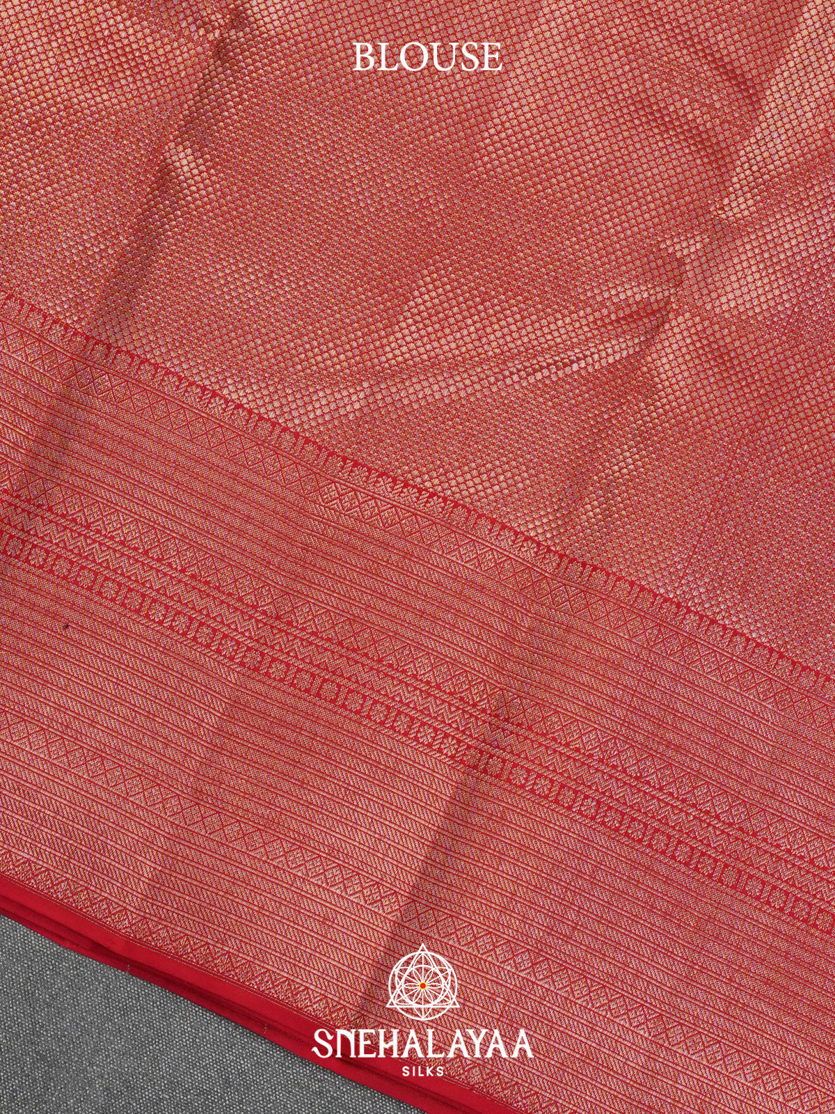 Orange Kanjivaram Silk Saree