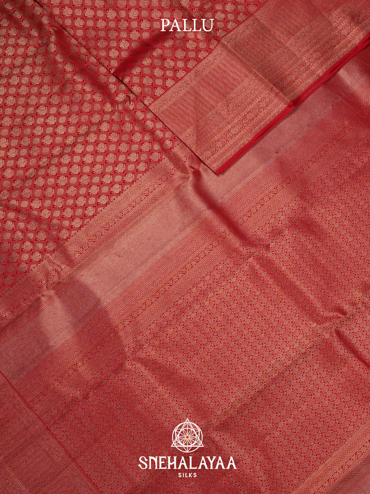 Orange Kanjivaram Silk Saree