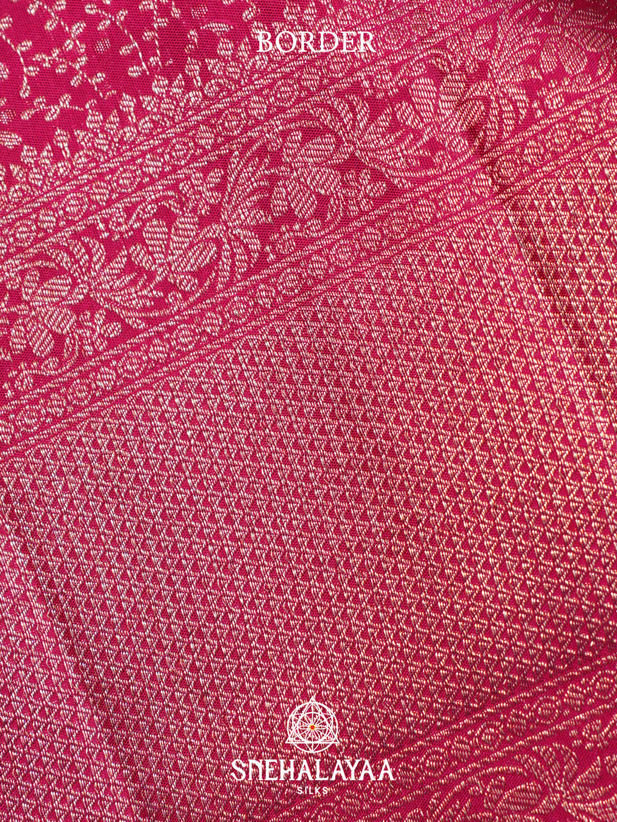Pink Kanjivaram Silk Saree