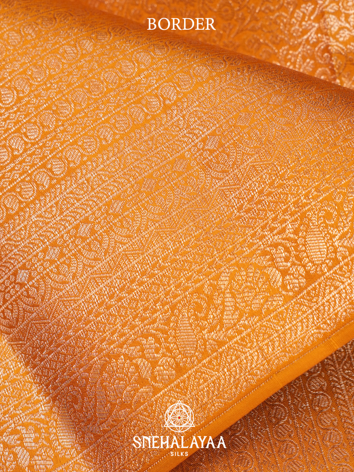 Yellow Kanjivaram Silk Saree