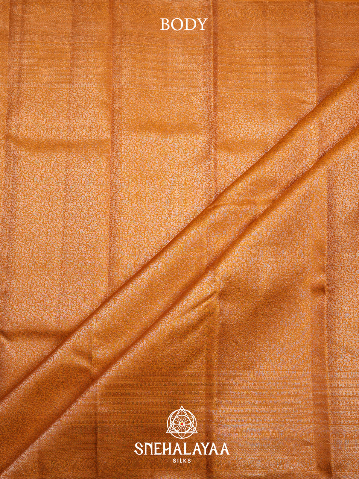 Yellow Kanjivaram Silk Saree