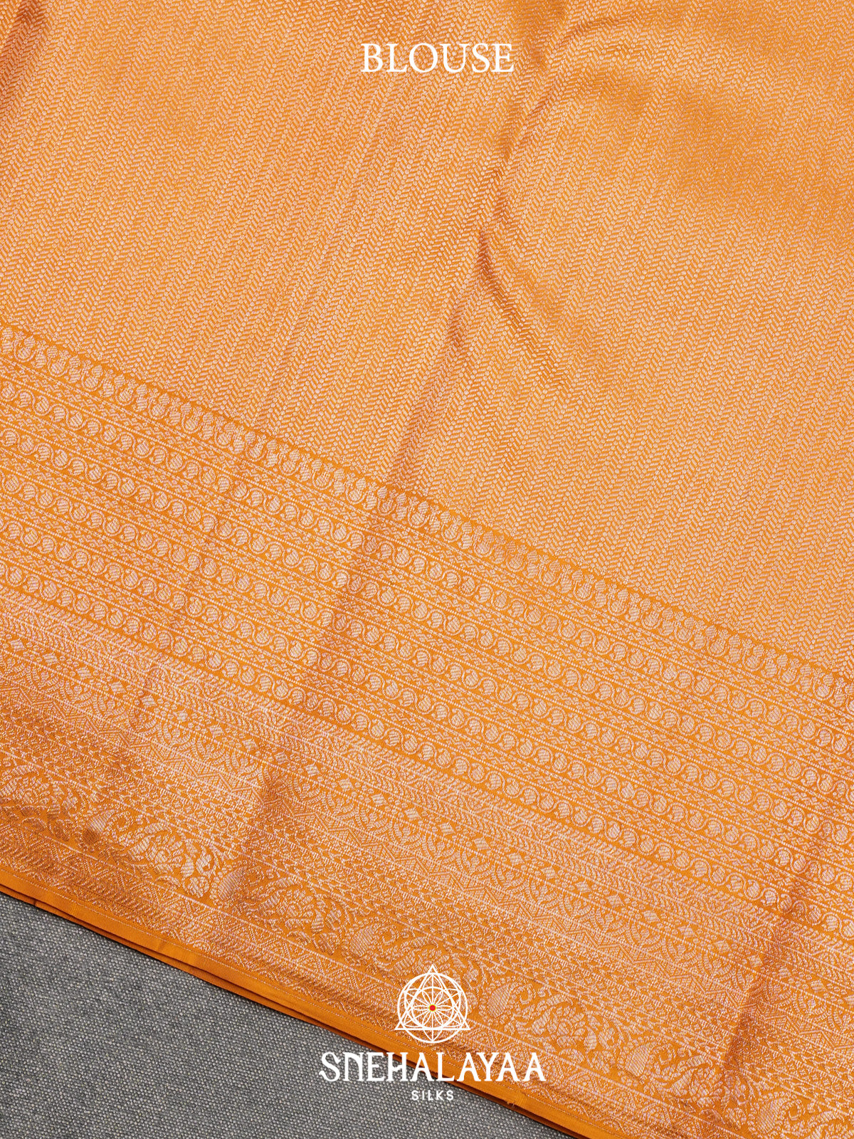 Yellow Kanjivaram Silk Saree