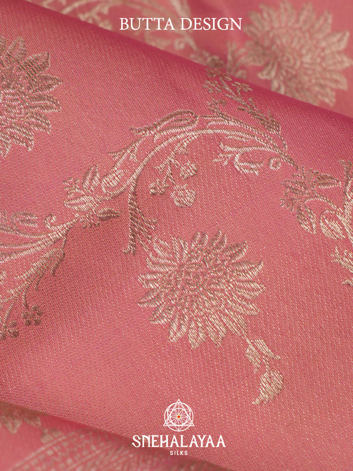 Mauve Pink Kanjivaram Silk Saree