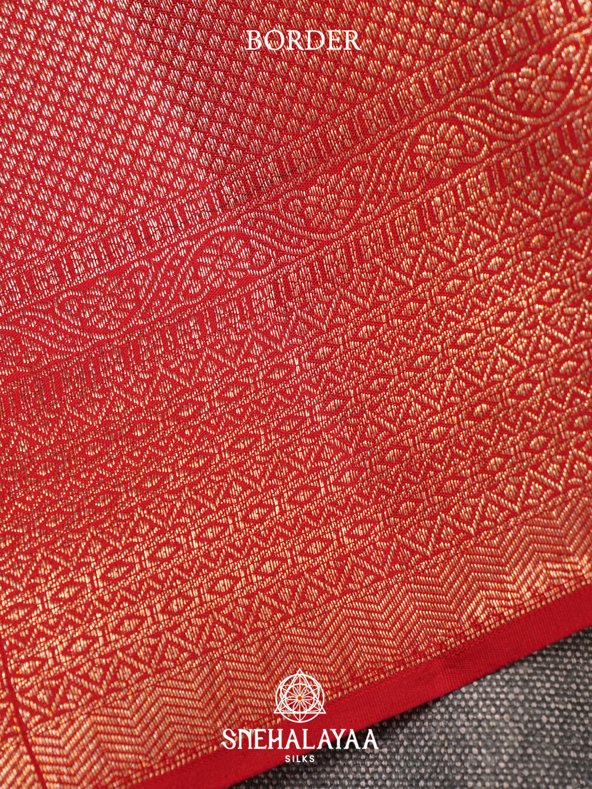 Red Kanjivaram Silk Saree