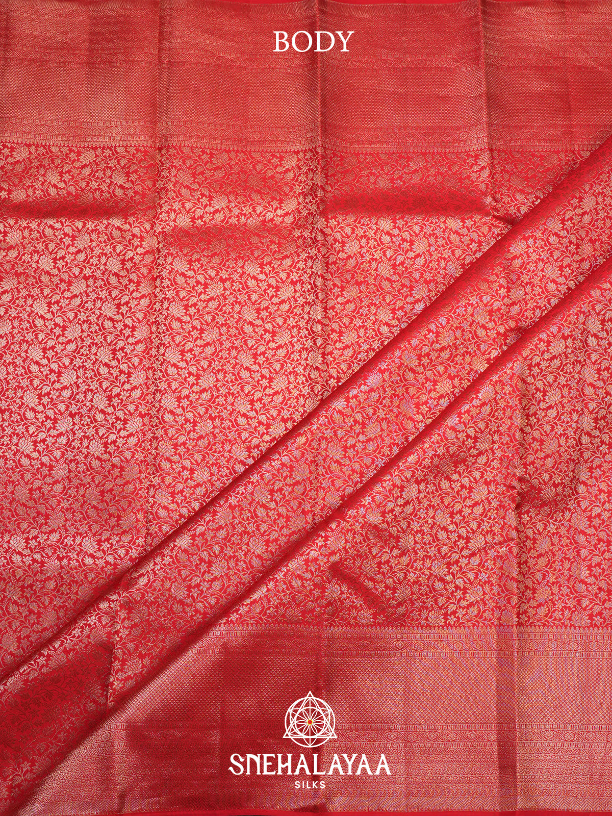 Red Kanjivaram Silk Saree