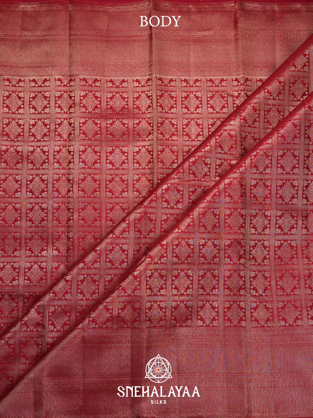 Red Kanjivaram Silk Saree