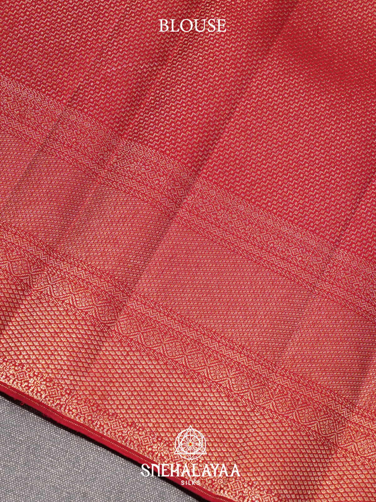 Red Kanjivaram Silk Saree