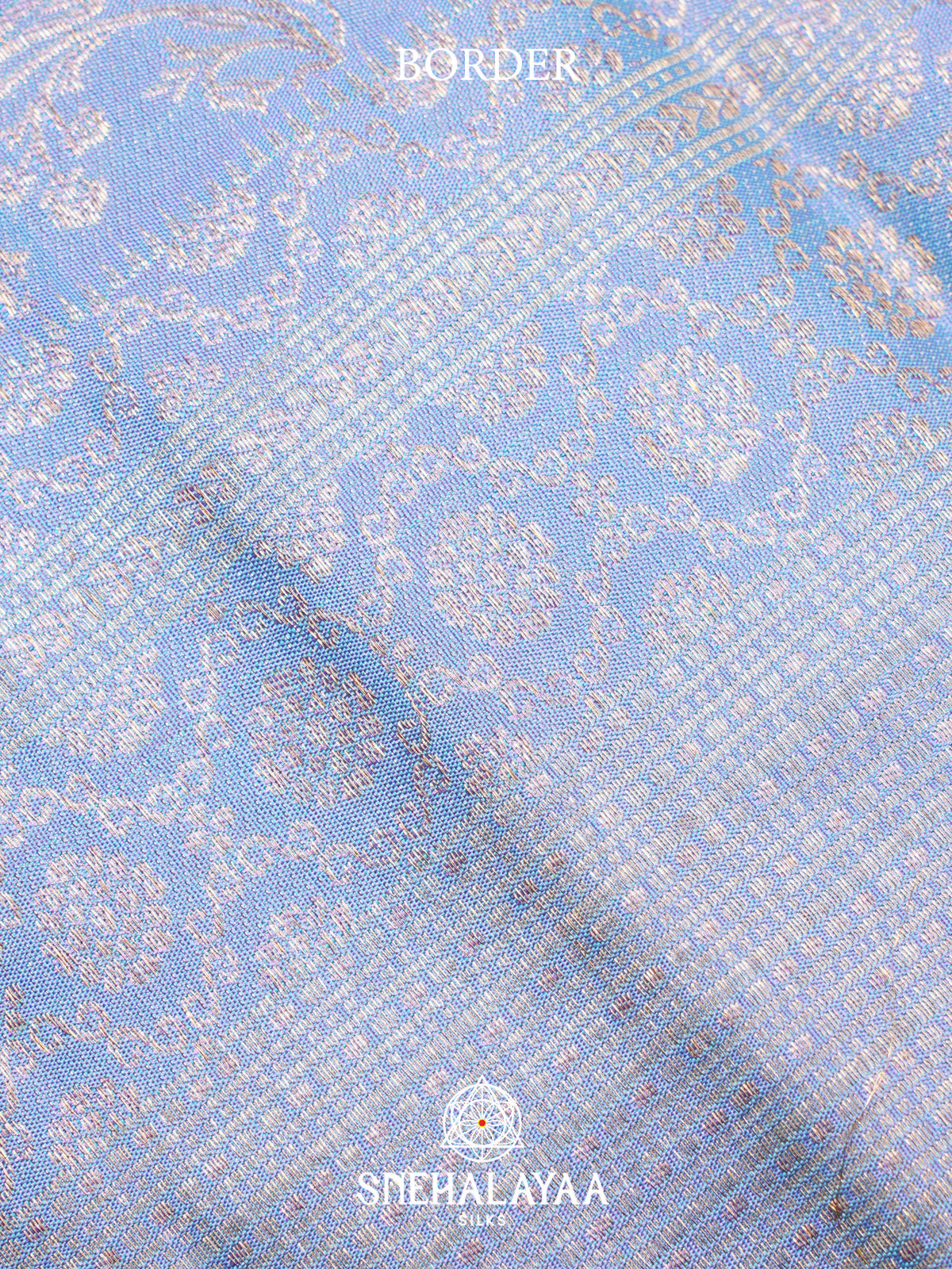 Pale Orchid Kanjivaram Silk Saree