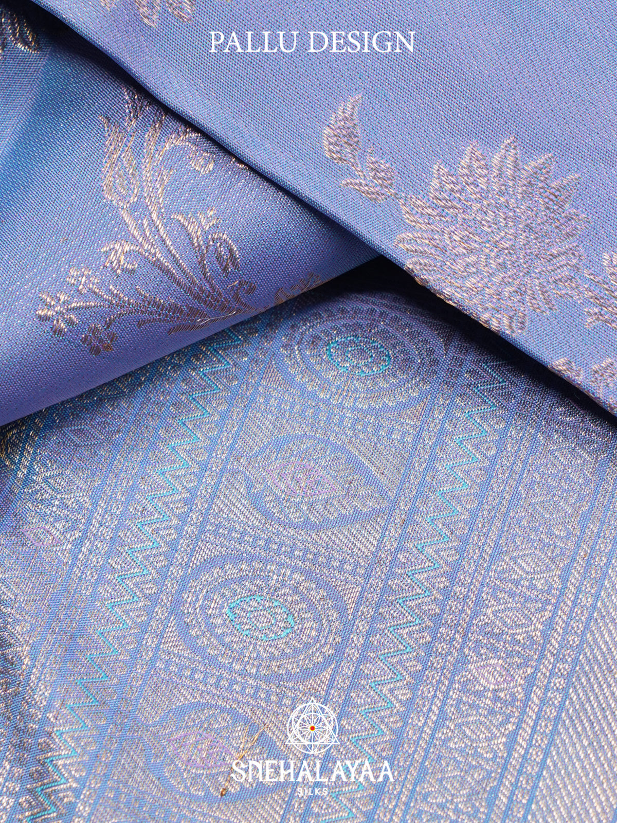 Pale Orchid Kanjivaram Silk Saree