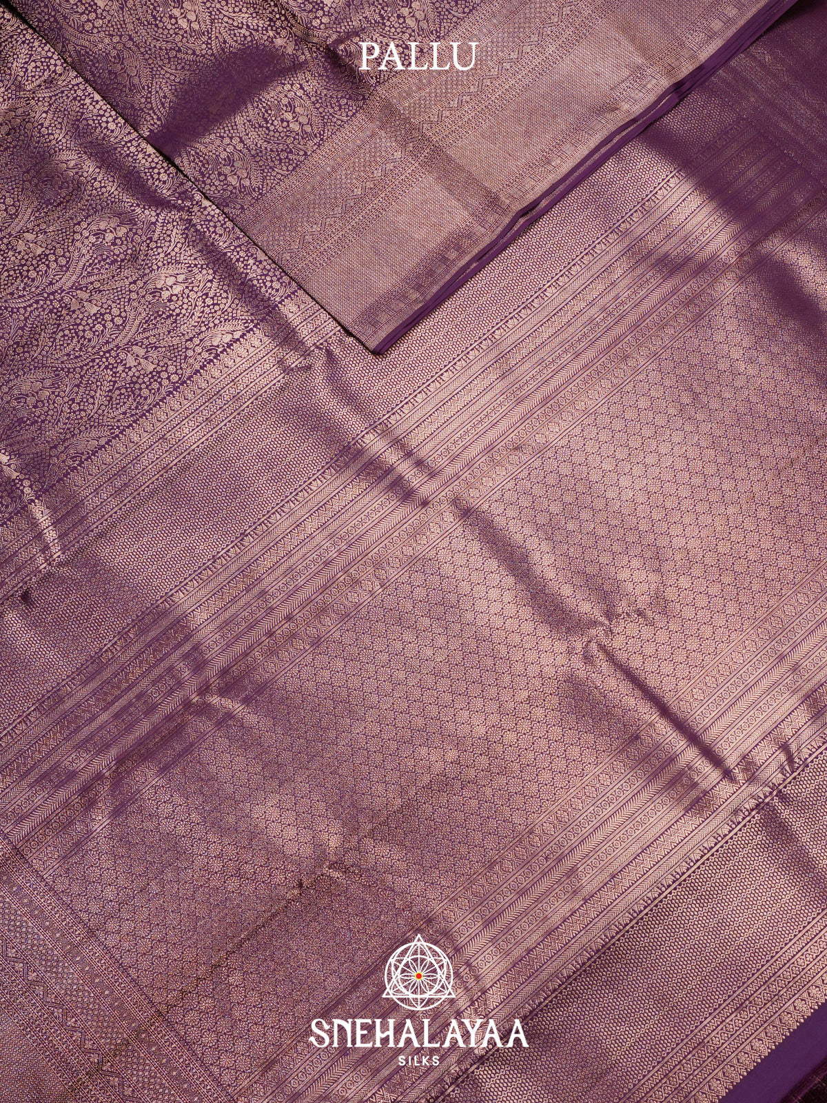 Magenta Purple Kanjivaram Silk Saree
