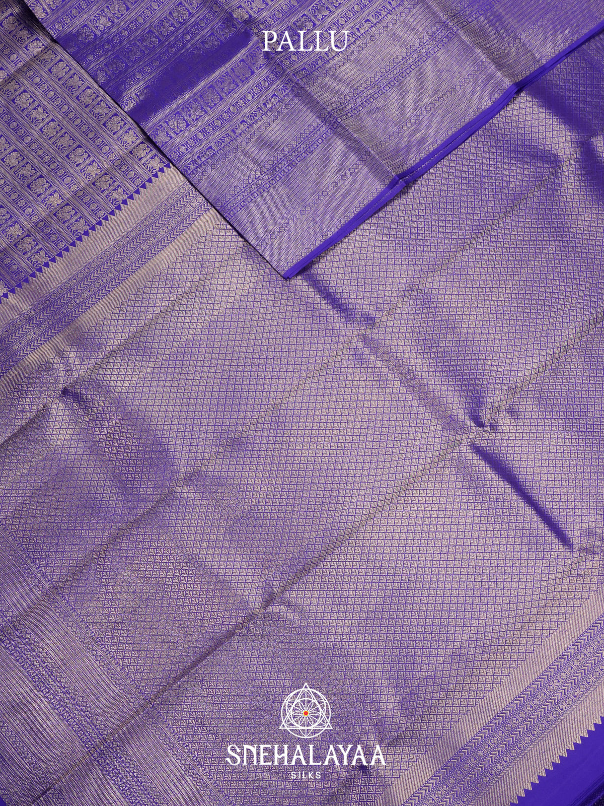 Purple Kanjivaram Silk Saree