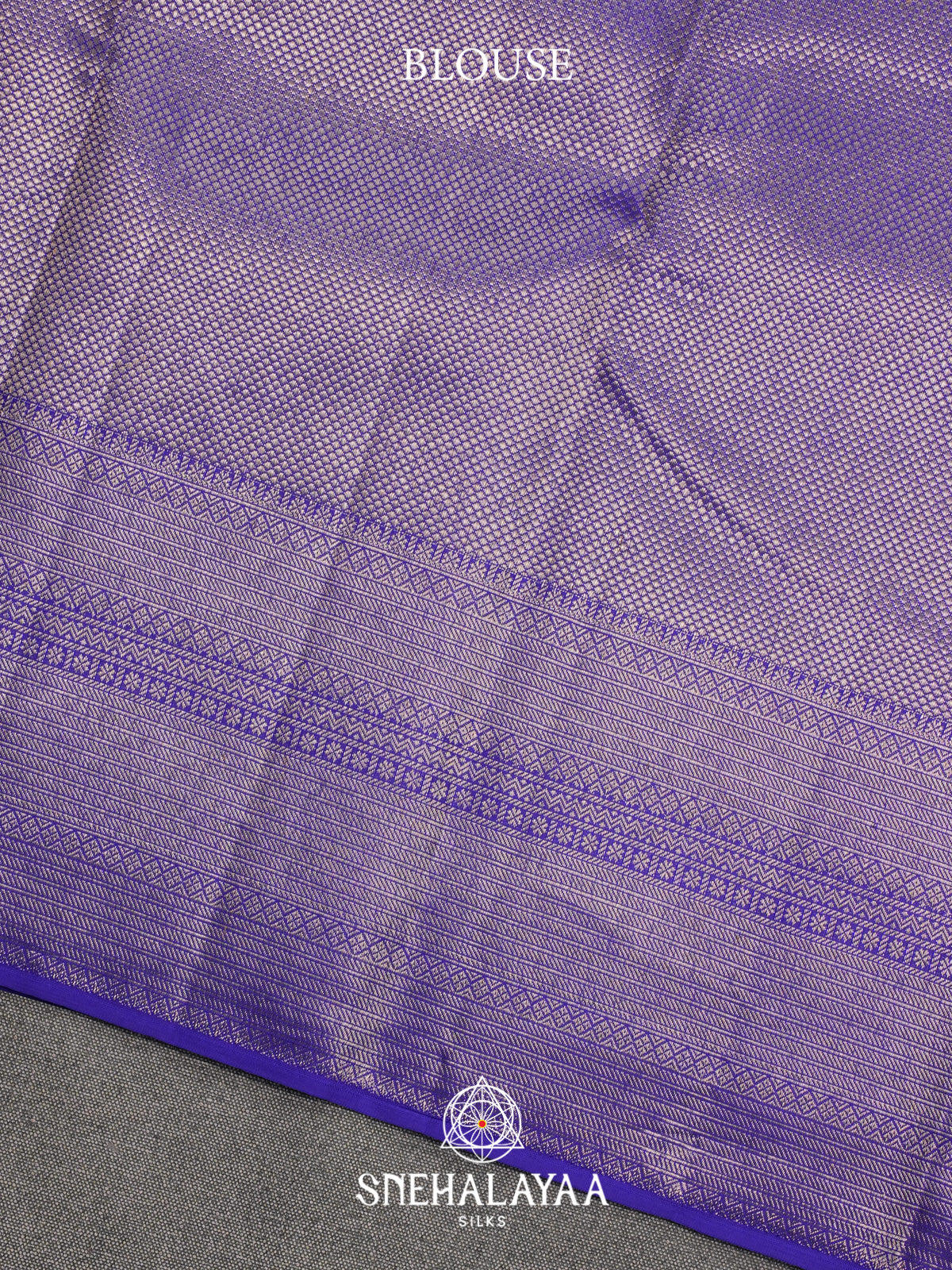Purple Kanjivaram Silk Saree