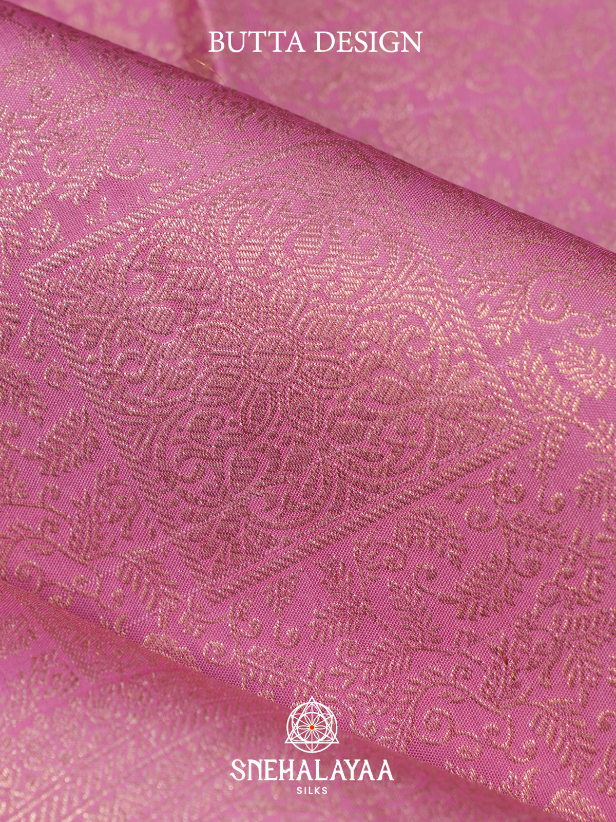 Baby Pink Kanjivaram Silk Saree
