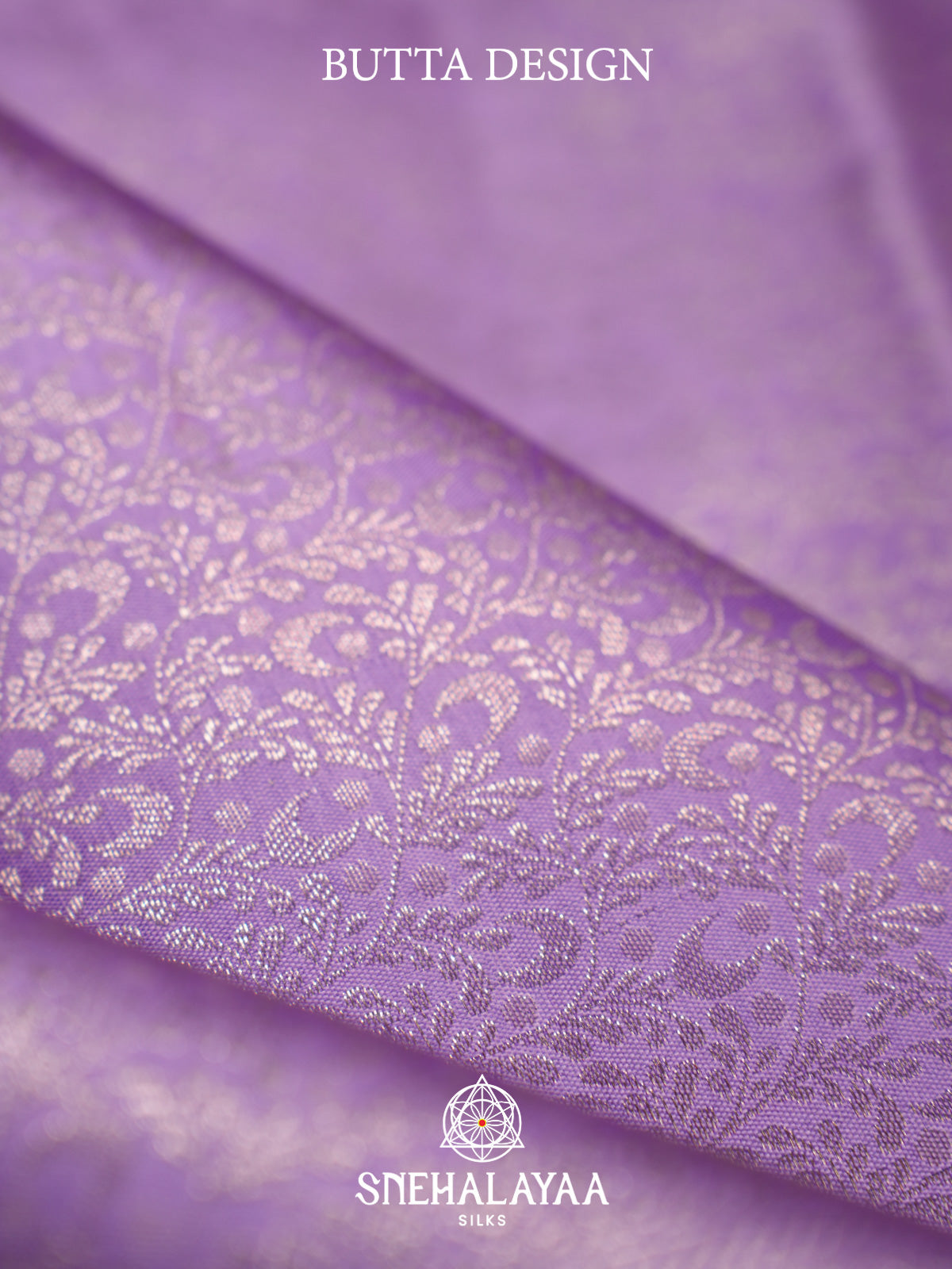Lilac Kanjivaram Silk Saree