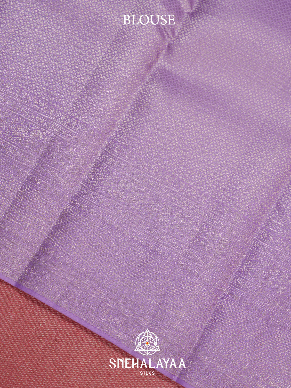 Lilac Kanjivaram Silk Saree