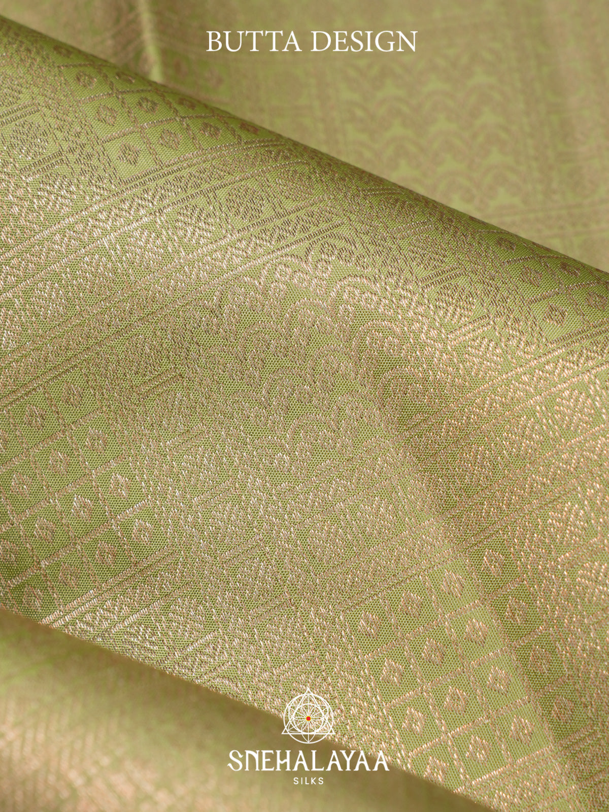 Pista Green Kanjivaram Silk Saree