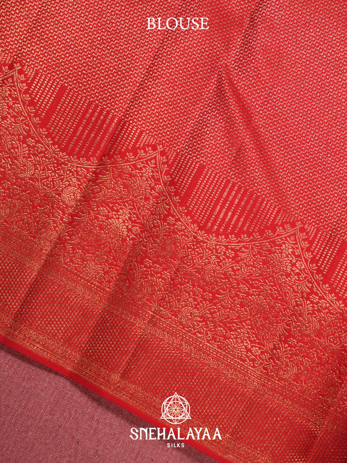 Red Kanjivaram Silk Saree