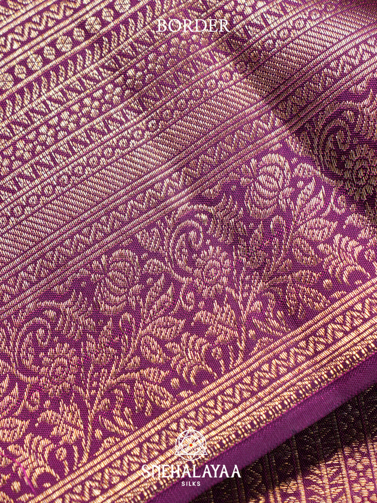 Magenta Kanjivaram Silk Saree